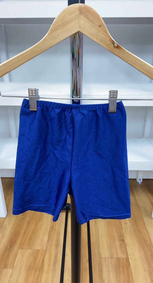 Navy Blue Lycra Shorts