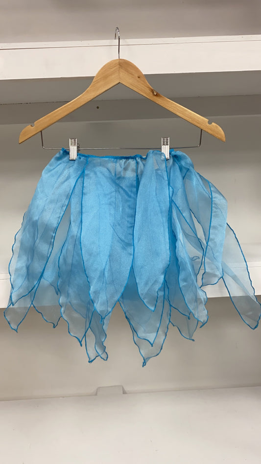 Light Blue Petal Skirt