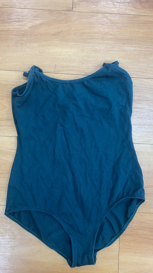 Forest Green Spaghetti Strap Leotard