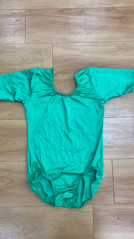 Neon Green Leotard