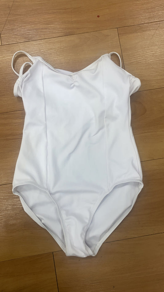 White Panelled Leotard