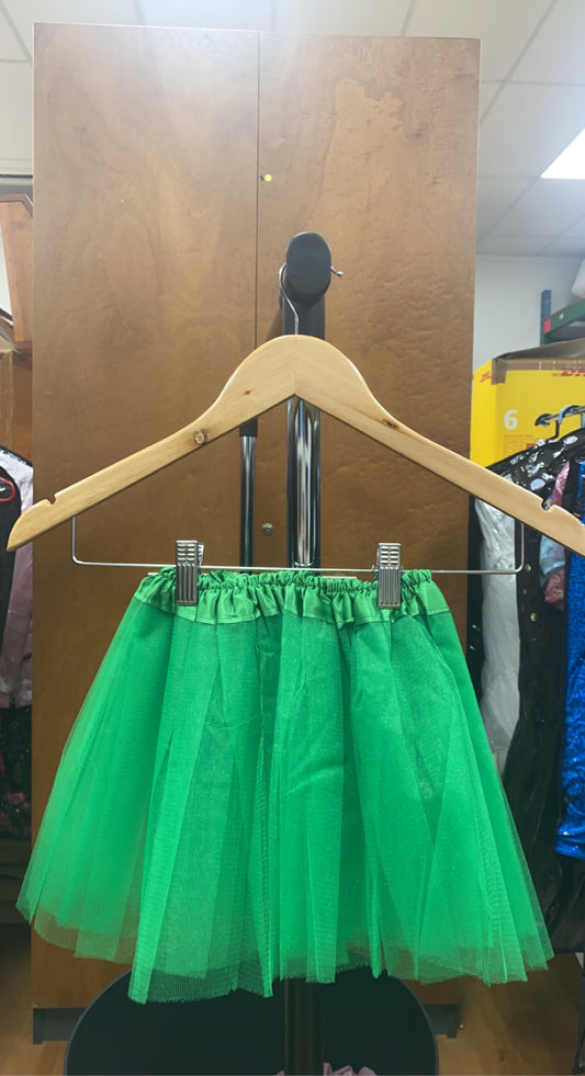 Green Puff Skirt