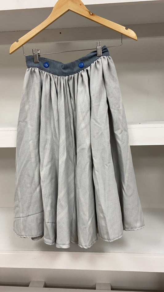 Light Grey Village Skirt
