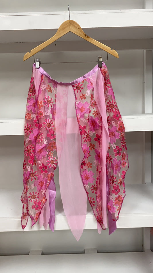 Pink Petal Flower Skirt