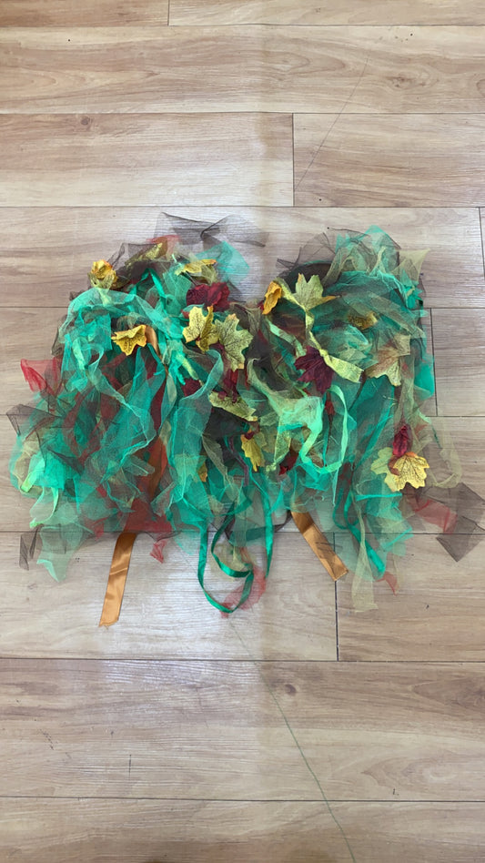 Leaves Tulle Skirt