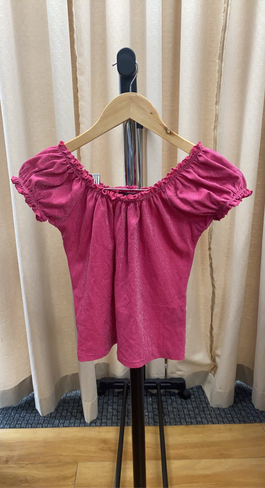 Pink Glitter Top