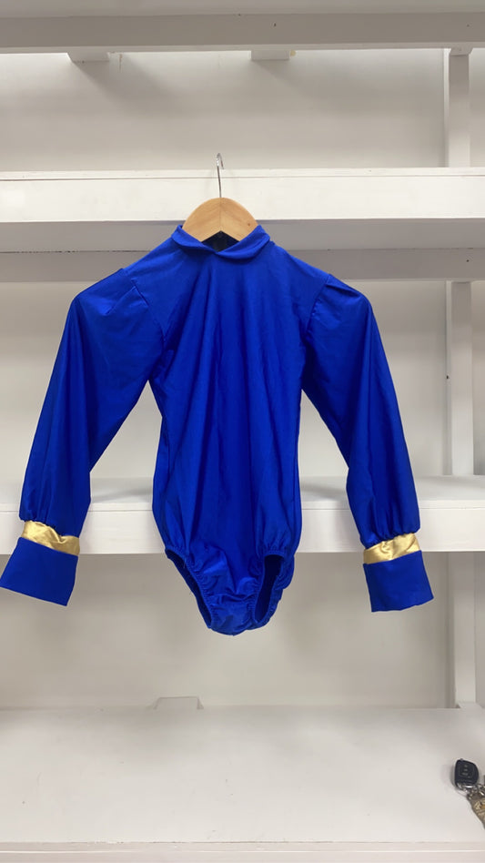 Royal Blue Long Sleeve Leotard