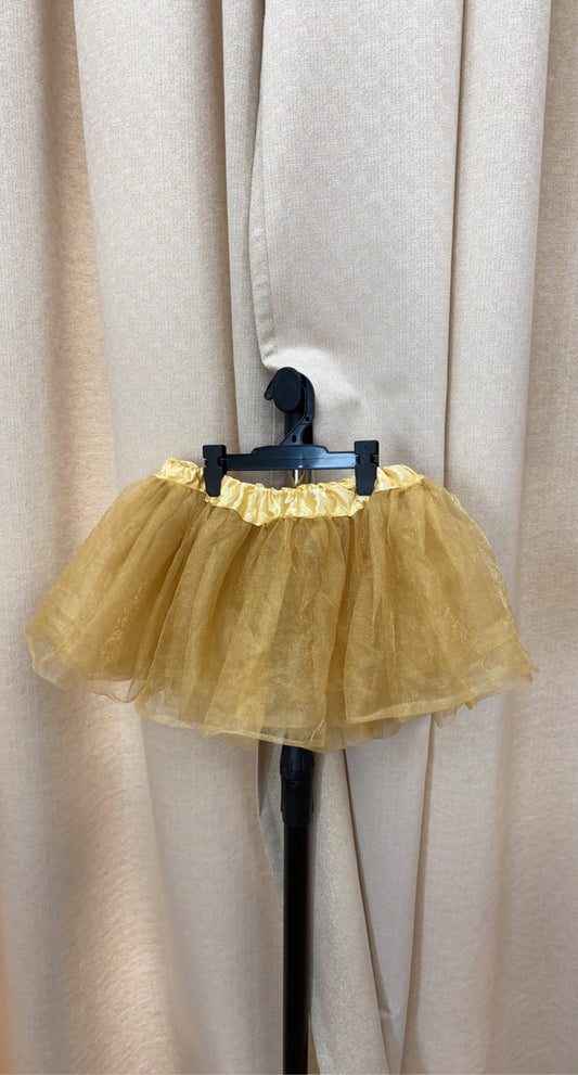 Gold Puff Skirt