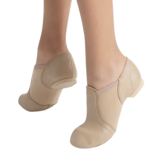Caramel Jazz Shoe - Slip on - Child Sizes EJ2C